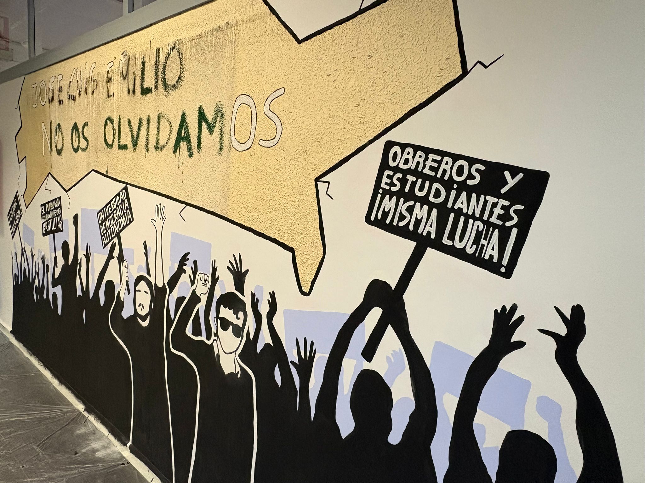 Un nuevo mural rendirá homenaje a dos estudiantes víctimas en las manifestaciones de 1979